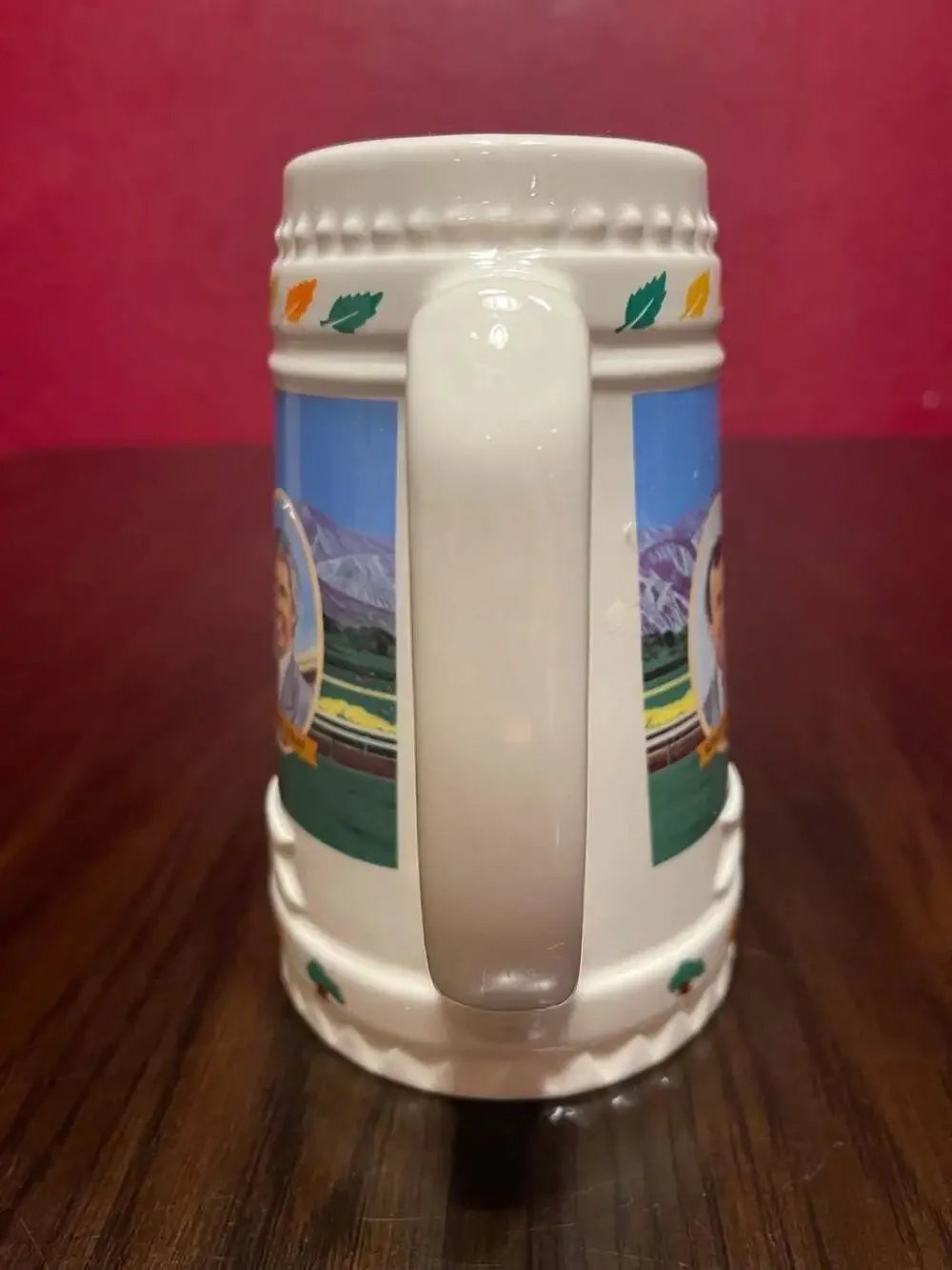 1991 Oak Tree Racing Association All-Time Leading Stakes Trainers Beer Stein